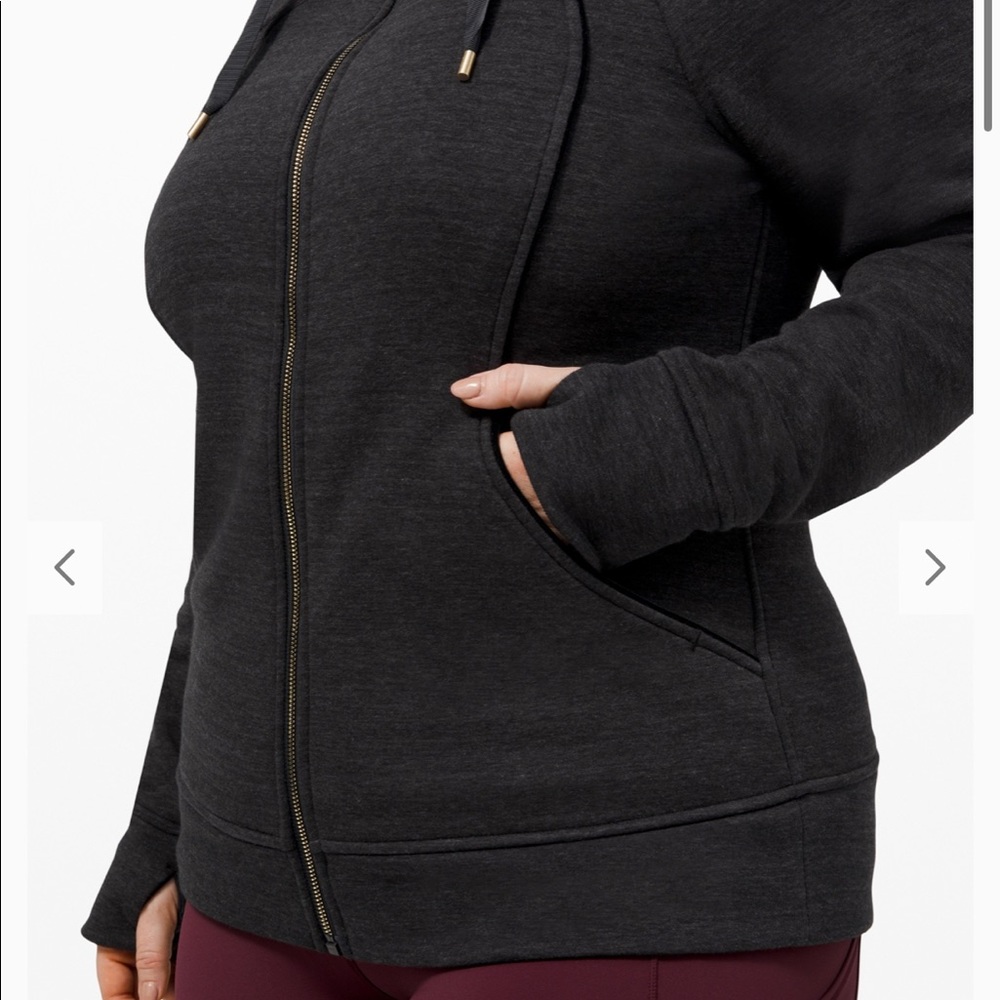 Plush scuba hoodie